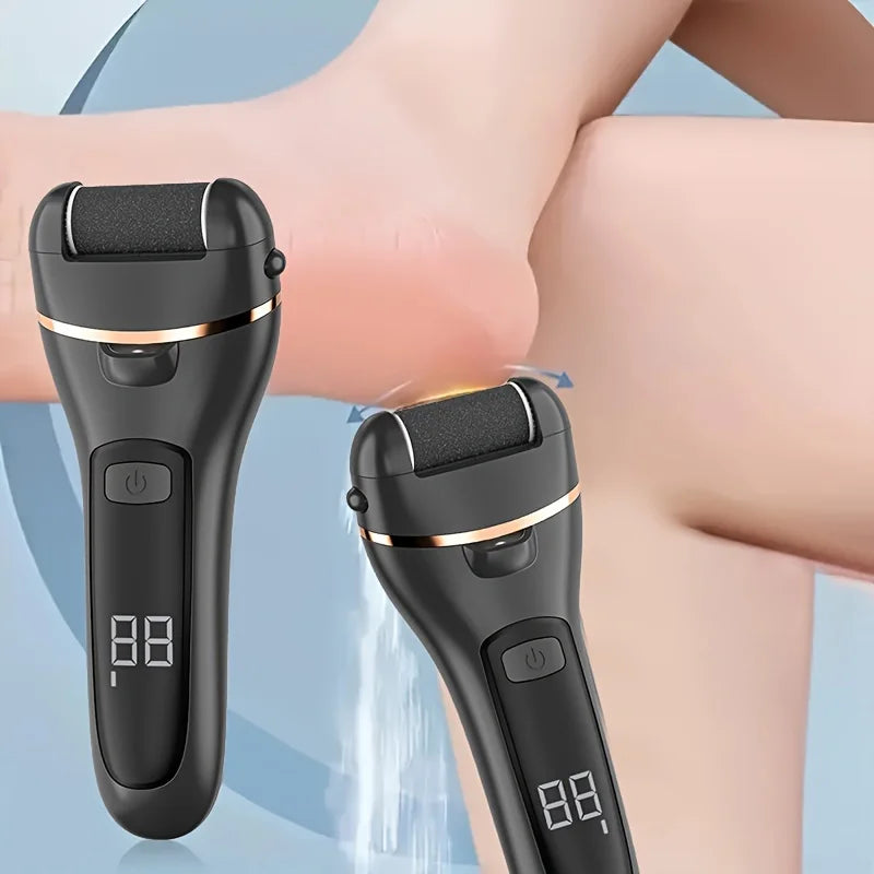 Rechargeable electric foot grinder callus remover